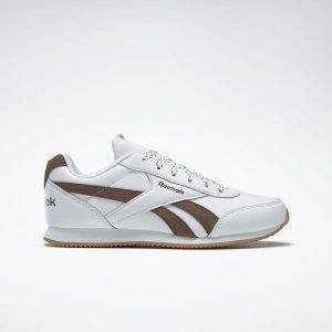 Reebok Royal Classic Jogger 2.0 Turnschuhe Kinder - Weiß/Braun - DE 406-ZEF